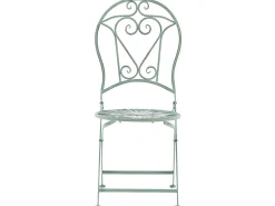 Set bistrot Pieghevole TRENTO Metallo Verde chiaro