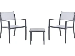 Set bistrot TAVOLETO Metallo Grigio