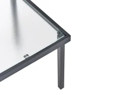 Set da giardino con tavolo 4 posti TAVOLETO Metallo Grigio