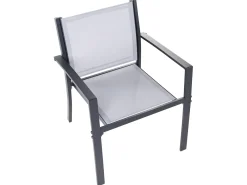 Set da giardino con tavolo 4 posti TAVOLETO Metallo Grigio