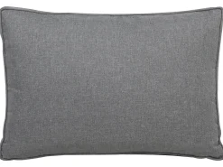 Set da giardino con tavolo 4 posti LATINA Metallo Grigio
