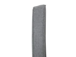 Set da giardino con tavolo 4 posti LATINA Metallo Grigio