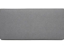 Set da giardino con tavolo 4 posti LATINA Metallo Grigio