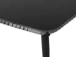 Set da giardino con tavolo 4 posti PREVEZA Rattan sintetico (PE) Grigio