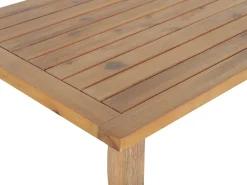 Set da giardino con tavolo 4 posti MERANO Legno d'acacia Grigio