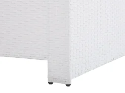 Set da giardino con tavolo 4 posti MARINO Rattan sintetico (PE) Bianco