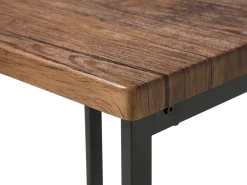 Set da pranzo ARLINGTON Marrone scuro 4 posti