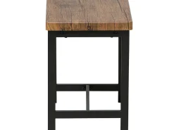 Set da pranzo ARLINGTON Marrone scuro 4 posti