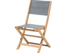 Set da pranzo da giardino con lettini 8 posti CESANA Legno d'acacia Marrone chiaro