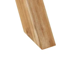 Set da pranzo da giardino con panche 6 posti OLBIA Cemento Bianco