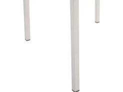 Set da pranzo da giardino 6 posti GROSSETO Piastra tripla Basalto fiammato Nero