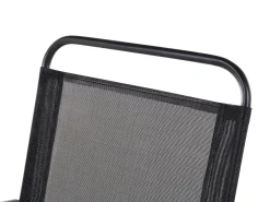 Set da pranzo da giardino 4 posti LIVO Metallo Nero