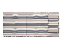 Set da pranzo da giardino 8 posti MAUI con cuscini Legno d'acacia Multicolore