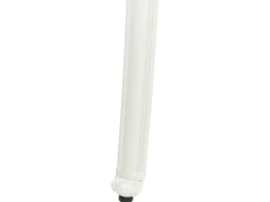 Set da pranzo da giardino 4 posti ANCONA con cuscini Metallo Bianco sporco