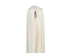 Set da pranzo da giardino 4 posti OLBIA con cuscini Cemento Beige