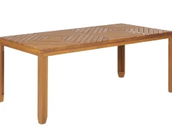 Set da pranzo da giardino 4 posti BARATTI Legno d'acacia Marrone