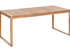 Set da pranzo da giardino 8 posti SASSARI II Legno di acacia certificato Marrone chiaro