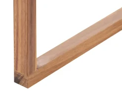 Set da pranzo da giardino 8 posti SASSARI PREMIUM con cuscini Legno di acacia certificato Grigio melange