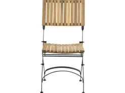 Set da pranzo da giardino 4 posti LASCARI Pieghevole Legno d'acacia Marrone chiaro