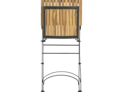 Set da pranzo da giardino 4 posti LASCARI Pieghevole Legno d'acacia Marrone chiaro