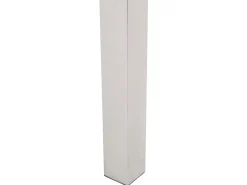 Set da pranzo da giardino 6 posti GROSSETO Piastra tripla Granito Lucido Grigio/Nero