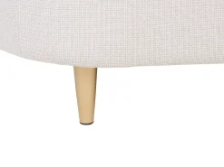 Set da salotto 3 posti LOEN Tessuto Beige chiaro