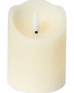 Set di 6 candele LED AMOREA 10/15 cm Bianco sporco