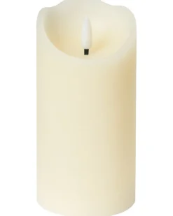 Set di 6 candele LED AMOREA 10/15 cm Bianco sporco