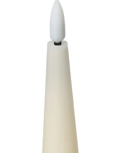 Set di 6 candele LED AURUM 28 cm Bianco sporco