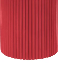 Set di 6 candele LED NOISETTE 10/16 cm Rosso