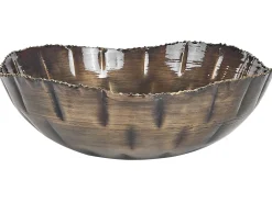 Set di 3 ciotole decorative PINANG Metallo Ottone