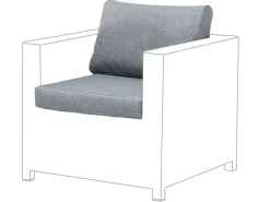 Set di copricuscini per esterni MILANO Grigio
