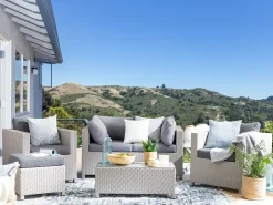 Set di copricuscini per esterni MILANO Grigio