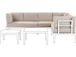 Set di copricuscini per esterni RIMA III Beige