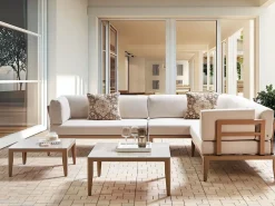 Set di copricuscini per esterni RIMA III Beige chiaro