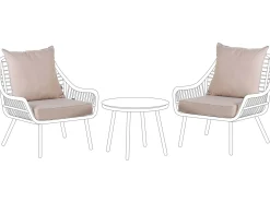 Set di copricuscini per esterni LAURETO Beige
