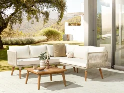 Set di copricuscini per esterni ALCAMO Beige chiaro