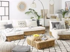 Set di copricuscini per esterni VARALLO Bianco sporco