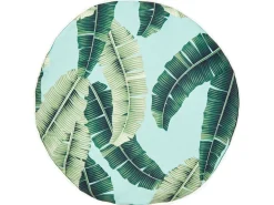 Set di 2 cuscini da esterno BOISSANO Trama di piante 40 x 40 cm Verde