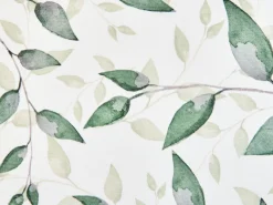 Set di 2 cuscini da esterno FLYLEAF Trama di piante 45 x 45 cm Verde