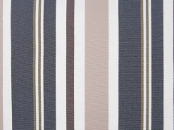 Set di 2 cuscini da esterno KASTOS A strisce 40 x 40 cm Tortora