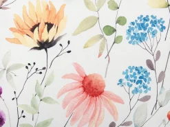 Set di 2 cuscini da esterno MONESI Trama floreale 45 x 45 cm Multicolore