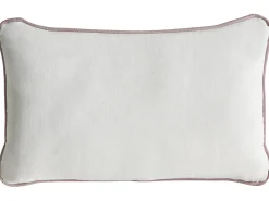 Set di 3 cuscini decorativi PENTACE Cotone 30 x 50 cm 45 x 45 cm Rosa Tinta unita
