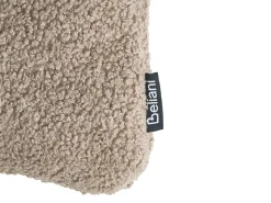 Set di 3 cuscini decorativi WINTERLAND Bouclé 30 x 35 cm 45 x 25 cm Tortora Modello natalizio