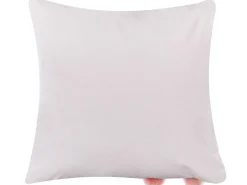 Set di 2 cuscini PHLOX Cotone 45 x 45 cm Bianco