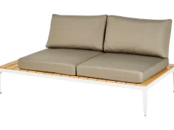 Set di divani angolari da giardino 5 posti POSITANO Grigio