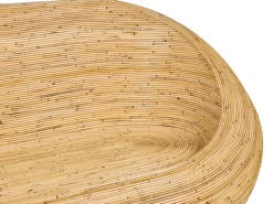 Set di divani da giardino 4 posti MAIORI Rattan Naturale