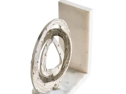 Set di fermalibri RABINA Marmo Argento