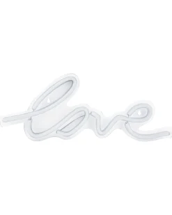 Set di 3 insegne LED al neon SUSIE Rosa