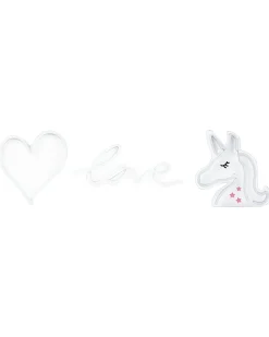 Set di 3 insegne LED al neon SUSIE Rosa